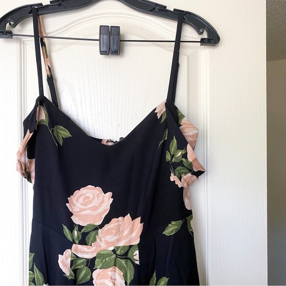 Reformation Dress Poppy Floral Off-The-Shoulder Maxi Wedding Venus 4 GUC - Picture 5 of 7